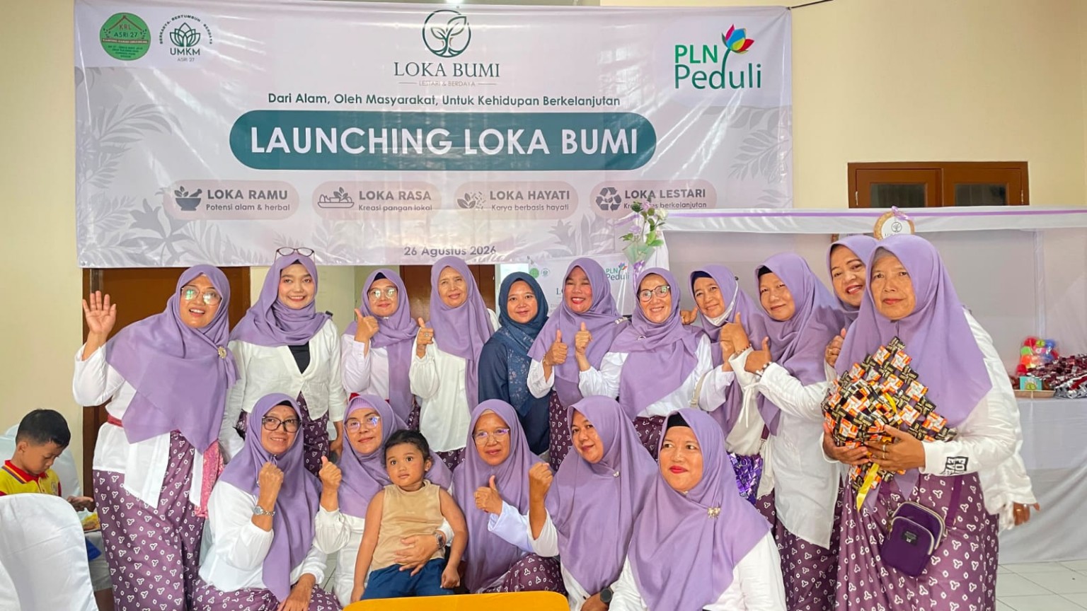 Identitas acara launching LOKA BUMI