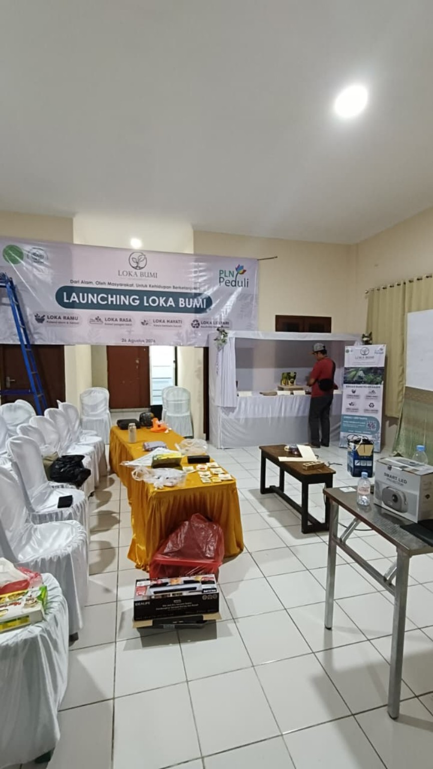 Dokumentasi launching LOKA BUMI